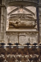 Tomb of the philosopher and theologian Ramon Llull, also known as Raimundus Lullus, Basilica of the