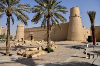 Al Masmak Fort, historic fortress from 1865, Riyadh, Saudi Arabia