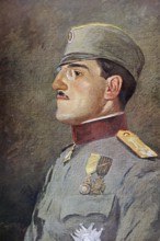 King Alexander I of Yugoslavia 1888 to 1934, as Crown Prince of Serbia. From L'Illustration, 1916,
