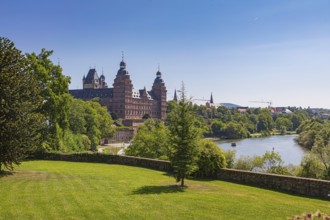 Johannisburg Castle in Aschaffenburg, Bavaria, Germany