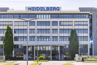 Heidelberger Druckmaschinen AG. Administration building and printing press plant in