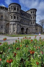 Porta Nigra, Roman city gate, Unesco World Heritage Site, Trier, Rhineland-Palatinate, Germany
