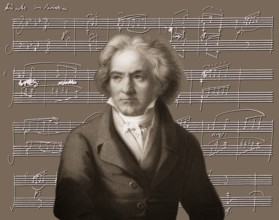 Handwritten Piano Sonata No. 12 in A? major, Op. 26, Ludwig van Beethoven, 1770 -1827, German