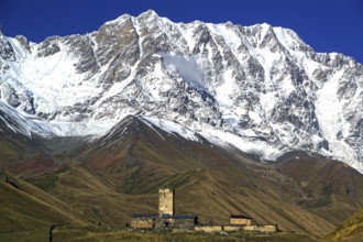 Georgiem, Sveneti, Ushguli, Lamaria Church, Ushguli, Svaneti, Georgia