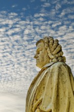 Bach monument by sculptor Heinrich Pohlmann, monument to Johann Sebastian Bach, musician and