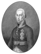Francis II, 1768 - 1835, the last Holy Roman Emperor, as Francis I Franz I. Emperor of Austria,