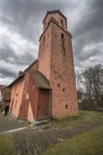 Baroque St Vitus Church, built in 1464, Altenthann. Middle Franconia, Bavaria, Germany