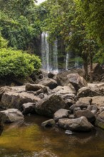 Kulen Waterfall, Phnom Kulen National Park, Siem Reap, Cambodia