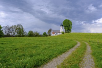 Oberbuchen, near Bad Heilbrunn, Upper Bavaria, Bavaria, Germany