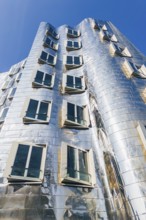 Building, Frank O. Gehry, Media Harbour, Harbour, Düsseldorf, North Rhine-Westphalia, Germany