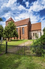 Mestlin Village Church, Mecklenburg-Western Pomerania, Germany