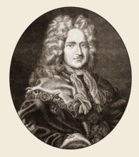 Frederick I, 1657 - 1713, the first King in Prussia, as Frederick III Elector of Brandenburg