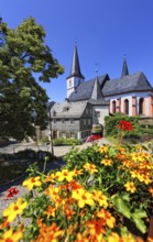 The fortified church Zum Heiligen Geist in Grafengehaig. It is one of the best-preserved and oldest