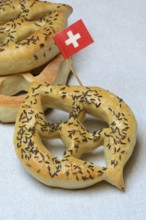 Fastenwähe, pretzel pastry from Basel, Switzerland