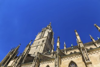St Mary's Church Reutlingen, sacred building built from 1247 to 1343, cultural monument, Gothic