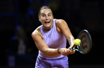 Aryna Sabalenka BLR, action, women's tennis Porsche Cup, Grand Prix, GP, Stuttgart 2025, Porsche