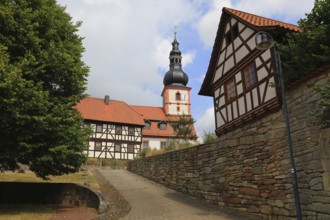 Cathedral of the Rhön, Protestant church, Helmershausen, municipality of Rhönblick, district of