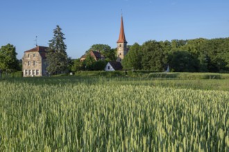 Church, St Egidien, Beerbach, Middle Franconia, Bavaria, Germany