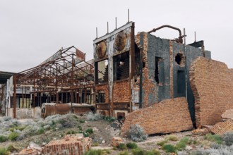 Abandoned Swift factory, The Swift refrigerator in Puerto San Julián, Puerto San Julián, Santa Cruz