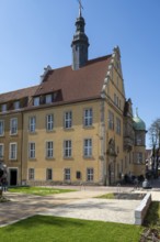 Former district court, monument, Berliner Platz, Gütersloh, Westphalia, North Rhine-Westphalia,