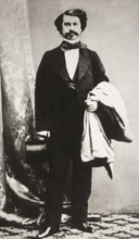 Johann Baptist Strauss II, 1825 – 1899, Austrian composer and violinist, 1879, digitally edited