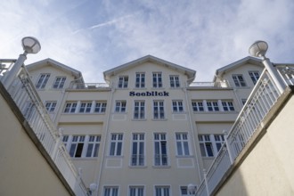 Hotel Seeblick, renovated villa on the promenade, Baltic resort Zinnowitz, Usedom Island, Baltic