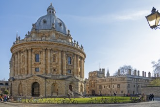 Radcliffe Camera Library, Brasenose College, Oxford, England, Great Britain