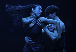 Performance by the Stuttgart Ballet in front of the final of the Tennis Ladies Porsche Cup, Grand