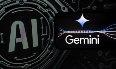 Guwahati, India. 8 December 2023. In this photo illustration a Gemini logo is displayed on a