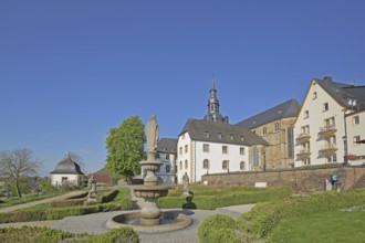 Gothic St Mauritius Church, oldest monastery complex in Germany, record, age, built in 634,