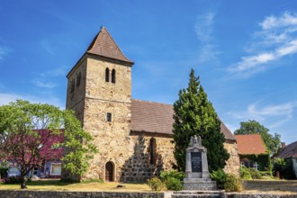 Hohenbucko village church, Elbe-Elster district, Brandenburg, Germany