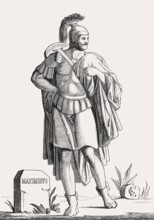 Maximinus Thrax or Maximinus I, Gaius Julius Verus Maximinus Augustus, c. 173 – 238, Roman Emperor