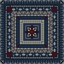 Traditional Latvian embroidery seamless pattern, vector illustration