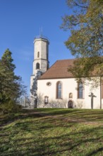 The Roman Catholic Church of the Holy Trinity, pilgrimage church on the 985 metre-high