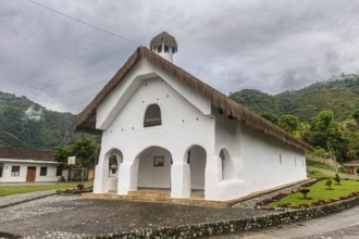 Traditional church San Andres de Pisimbala, Unesco world heritage site, Tierradentro, Colombia