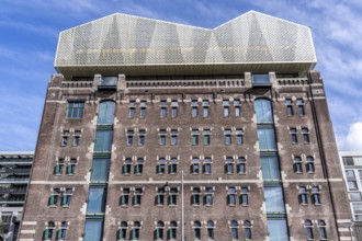 The Pakhuis Santos op Katendrecht from 1902, historic warehouse in the Rijnhaven harbour, has been