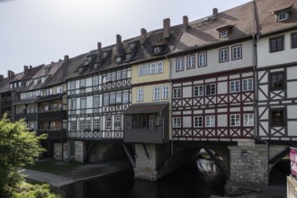 Krämerbrücke, Erfurt, Thuringia, Germany