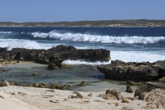 Coastal landscape on Dirk Hartog Island, Dirk Hartog Island National Park, named after the Dutch