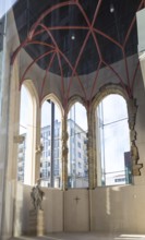 View into the DenkRaum Sophienkirche near the Postplatz, Dresden, Saxony, Germany