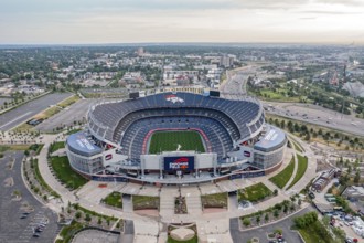 Denver, Colorado, Empower Field at Mile High, home of the Denver Broncos football team. The stadium