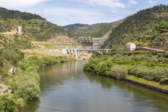 Barragem do Tua, Foz Tua hydroelectricity dam, Tua, Alto Douro, Portugal, Europe
