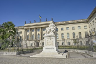 Alexander von Humboldt Memorial, Main Building, Humboldt University, Unter den Linden, Mitte,