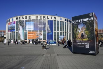 South entrance of the exhibition centre during the International Tourism Exchange (ITB), Berlin,