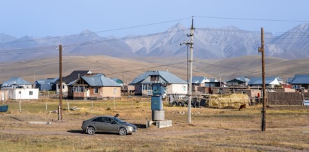 Sary Mogul village, high mountains, Alay district, Kyrgyzstan