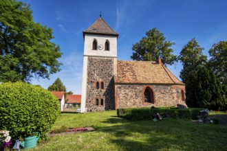 Bollersdorf village church, Oberbarnim, Brandenburg, Germany
