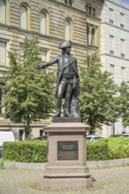 Monument to Jakob von Keith, Mohrenstraße, Wilhelmplatz, Mitte, Berlin, Germany