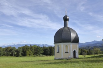 St Vitus Chapel of the pilgrimage church of St Marinus and Anian, Irschenberg, Upper Bavaria,