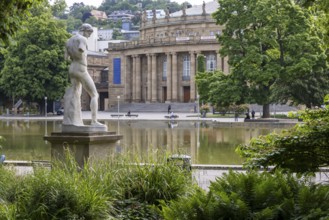 Stuttgart Opera House, historic Littmann building. Venue of the Württemberg State Theatre Stuttgart
