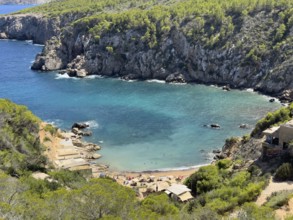 Cala d'en Serra Bay, Ibiza, Balearic Islands, Spain