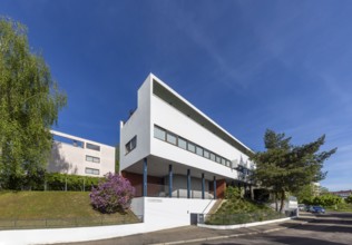 Weissenhof Estate on the Killesberg in Stuttgart. Museum in the Corbusier House. Architectural